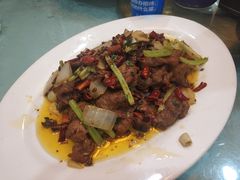 孜然牛肉-川人川菜馆(黄山路店)