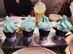 薄荷冰激淋-小大董·烤鸭(观景餐厅·南京西路店)