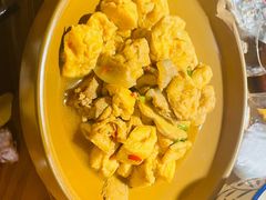 油豆腐炒肉-李久其家民间餐厅(观沙岭公园店)