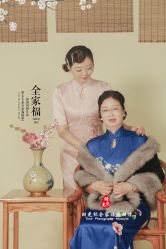 -时光纪亲子全家福照相馆(静安店母女写真父母纪念照)