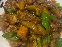 溜肉段-听涛雅苑百味饺子老家菜馆