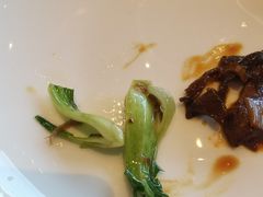 小棠菜炝拌鸡枞菌-杏花堂晋商私房菜(华熙五棵松店)