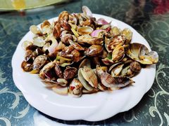 辣炒花蛤-颐和海鲜饺子