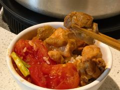 -贵州辣子鸡番茄鸡
