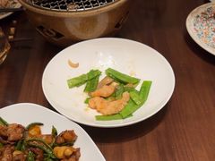 云南鸡枞菌小炒鲜虾滑-觅唐MITONG(鸟巢店)