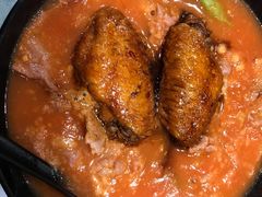 番茄浓汤鸡翅猪扒通粉-华嫂冰室(尖沙咀店)