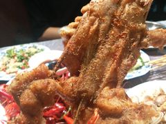 烤大牛蛙-笔墨纸虾之烧烤海鲜虾尾(好爱广场店)