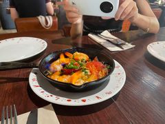 橄榄油烤大虾-BROWNSTONE布朗石西班牙餐厅(富城店)