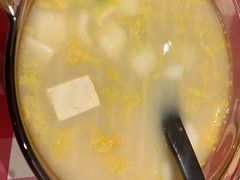 鸡汤小白菜煮榆林豆腐-西贝(金桥店)