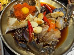 -草家酱蟹炭火烤肉店(珲春南路一店)
