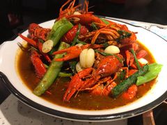 极品黄焖龙虾-京韵胡同·酱香羊蝎子火锅涮肉(长寿路店)
