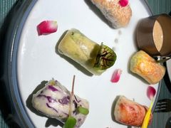 漫步花开彩虹卷-蜜桃花开·中西融合菜E&W(南长街店)