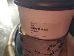 卡布奇诺咖啡sheepccino-BLAQ咖啡(骏豪店)