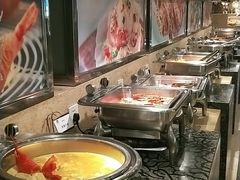 自助取餐区-芭菲盛宴·环球美食(锦城万达广场店)