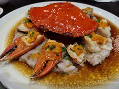 和乐蟹蒸手剁肉饼-广州文华东方酒店·江-由辉师傅主理