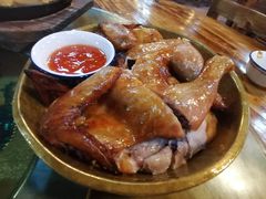 荔枝木炭烧鸡-桃姐农庄老字号(从化温泉店)