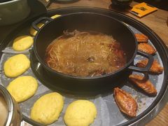 老成都麻辣冒鸭骨锅-三人行骨头王火锅(长寿店)