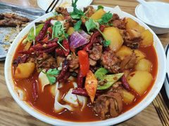 大盘鸡-西北朗益和穆斯林餐厅