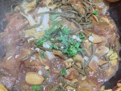 柴鸡-百事晟渔村木火铁锅炖(玉带湾店)