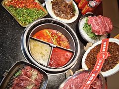 -热火朝天鲜切牛肉火锅(南强街巷店)