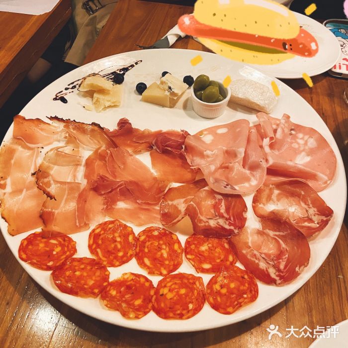 La Vite意大利餐厅酒馆(乌鲁木齐店)意大利传统混合冷肉拼盘图片