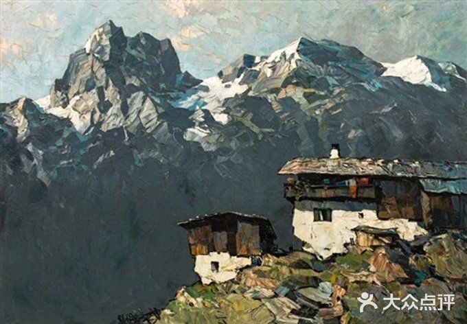 我想住在这里,奥地利画家穆利的山村油画,无言之美!