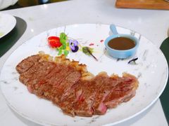 低温谷饲西冷牛排-开间茶馆·围炉煮茶