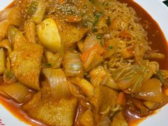 拉面炒年糕-韩香福脊骨汤锅(上杭路店)