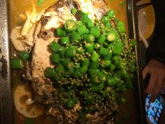青椒凌波魚-探鱼·鲜青椒爽麻烤鱼(中山大信新都汇店)