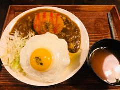芝士土豆饼海鲜咖喱饭-金龙咖喱