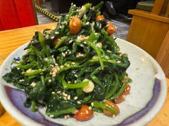 果仁菠菜-锦尚阁烤鱼•天津菜(宣武门胡同店)