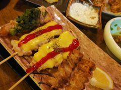 烤芝士鸡肉串-鸟内会居酒屋(得意潮馆店)