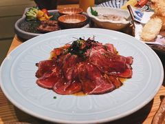 生牛肉刺身-花潮料理艺食馆(世欧广场店)