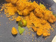 柠檬金沙虾球-A One Kitchen·南京精菜馆(晶丽酒店店)