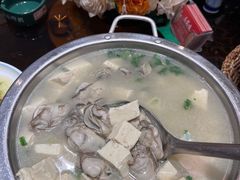 海蛎豆腐汤-姜家味锅贴小海鲜