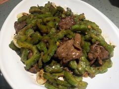 豉蒜凉瓜炒牛肉-大头力茶餐厅(花都融创茂店)