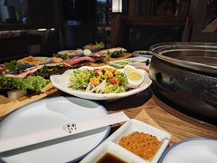 -明洞阿姨·韩式酱蟹烤肉·创意料理(三元桥店)