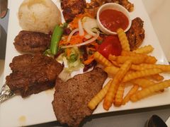 宫廷烤肉拼盘-伊斯坦布尔土耳其清真咖啡餐厅