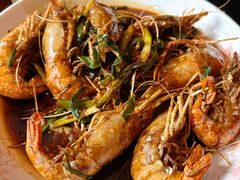 油爆大虾-上名堂·鱼头好吃(体育场路店)