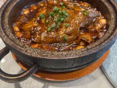 -海派美食·家宴海鲜青岛菜·石锅鲽鱼头(东方城店)