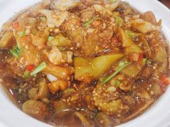 螺片烧茄子-必点蒸汽海鲜(止锚湾店)