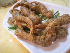 苔菜鲚鱼-何记面馆(龙泉山店)