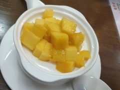 鲜芒果双皮奶-大甜九港式甜品(武林店)