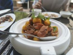 铜盆鸡-九里云松·天香餐厅