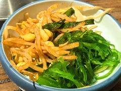 解腻蔬菜拼盘-明洞阿姨·韩式酱蟹烤肉·创意料理(方庄店)