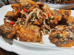 椒盐带鱼-叶掌柜桐庐土菜馆