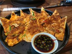 海鲜饼-明洞阿姨·韩式酱蟹烤肉·创意料理(三元桥店)