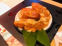 黑椒鸡腿肉-韩宫宴炭火烤肉(昆山金鹰店)