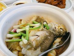 清蒸原条笋壳鱼-花城苑广府菜(海心沙店)