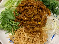 辛盤京酱肉丝-满园烤鸭·春饼(太原街万达店)